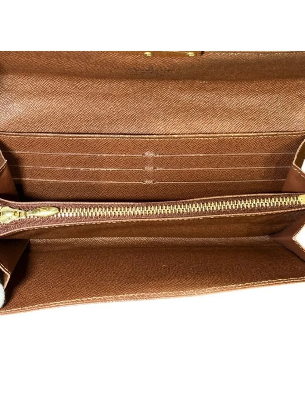 Louis Vuitton Portefeuille Sarah Monogram Wallet Canvas